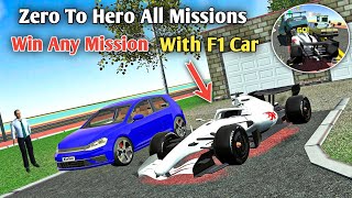 👉🏻 How To Be Rich And Win All Race Missions With F1 Car - Car Simulator 2 Full Race Gameplay #update screenshot 5