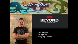 DnD Beyond   DM Tips #5 My Content Overview