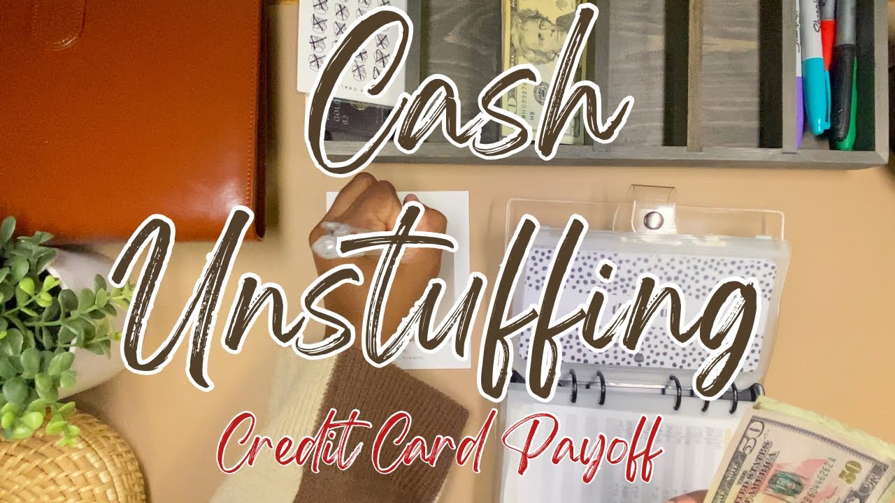 CASH UNSTUFFING 506 PAYING MY CREDIT CARD OFF YouTube CASH UNSTUFFING 506 PAYING MY CREDIT CARD OFF YouTube