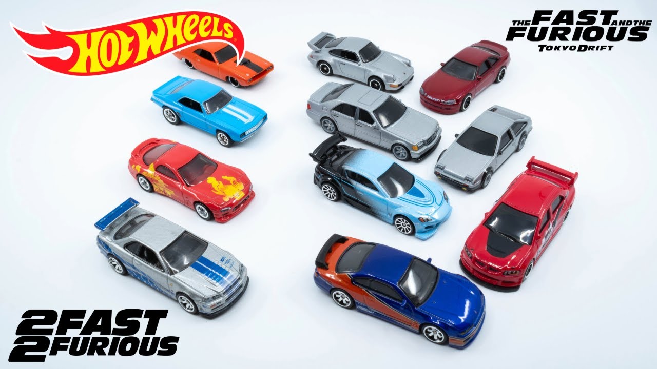 Hot Wheels - 2Fast 2Furious & Tokyo Drift - YouTube
