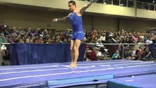 Winter Cup Champion Paul Ruggeri's Winning Vault Routine | 2015 Winter Cup Finals