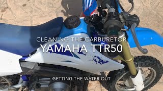 Yamaha TTR50 carburetor removal cleaning and reinstalling by Power Plant Man 12,734 views 3 years ago 24 minutes