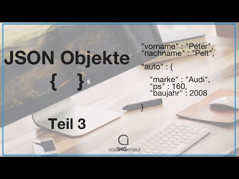 JSON Tutorial Deutsch - Teil 3