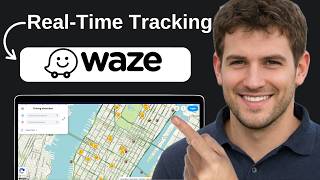Share Live Drive Location in Waze Real Time Tracking screenshot 4