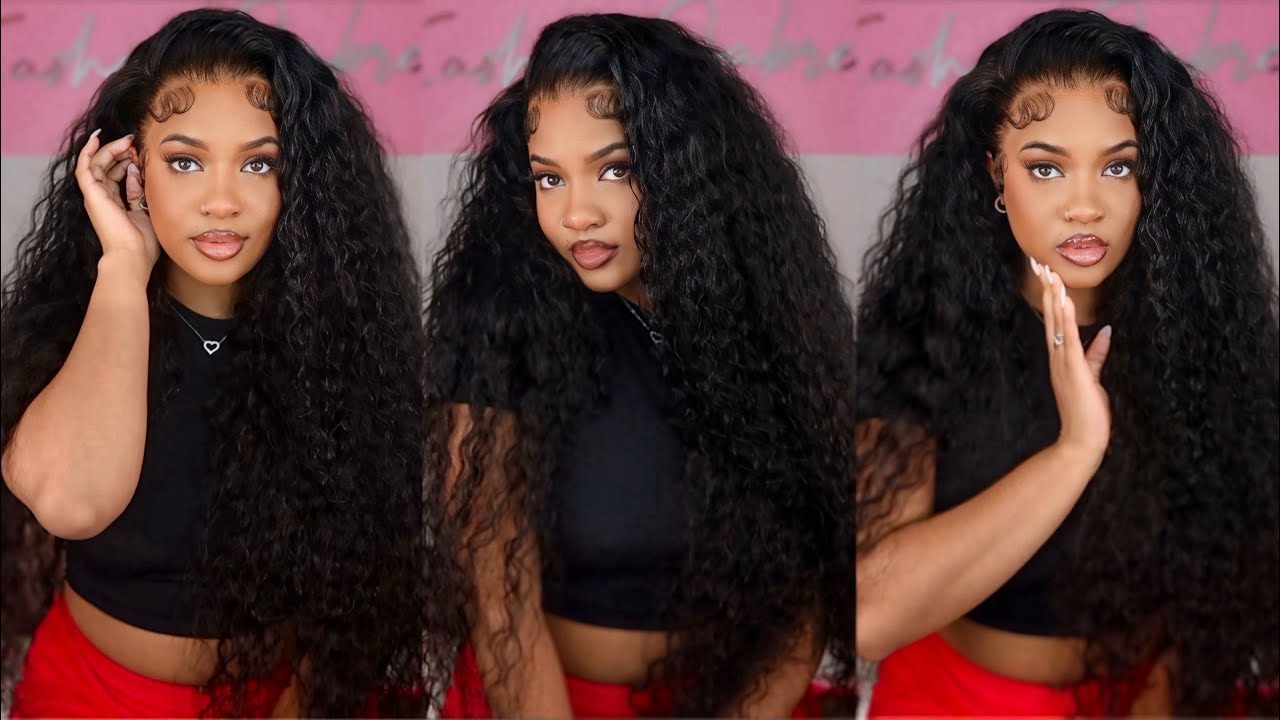 MY NEW FAV SUMMER HAIR  36 INCH EASY LOW MAINTENANCE WATER WAVE WIG INSTALL ft. Asteria Hair