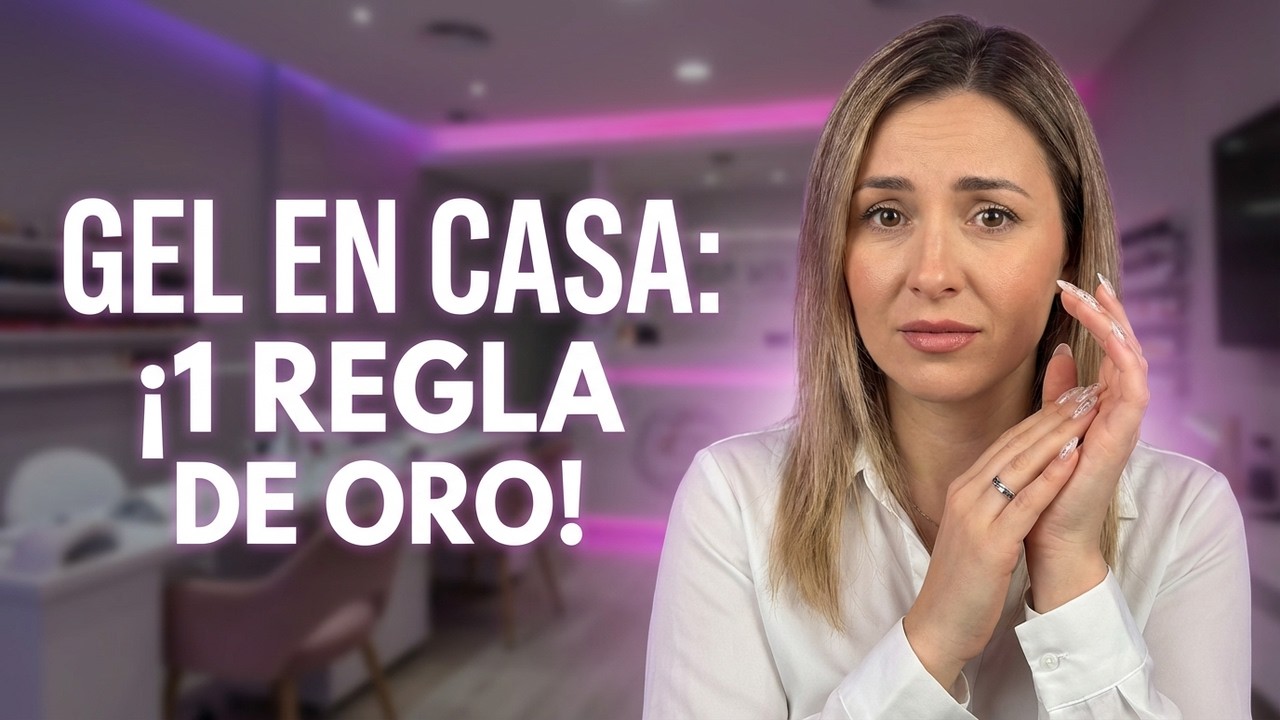 MI CLIENTA SE LIMÓ EL GEL EN CASA! 😱 Lo Hizo BIEN pero hay 1 REGLA DE ORO 💅✨ Manicura Profesional 4K