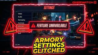 Solve Locked Out of Armory and Settings Auto Changed Mid Match Bug in Overwatch Stadium