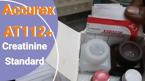 Accurex AT112+ Biochemistry Creatinine Standard: Producer Overview | Kidney Creat Test Concentration
