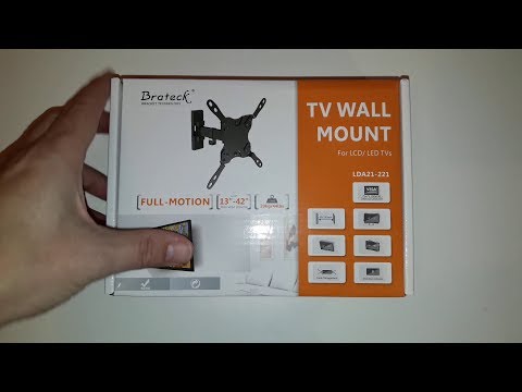 Brateck LDA21-221 Economy wall mount for TV - Οικονομική Βάση τηλεόρασης 6.80€