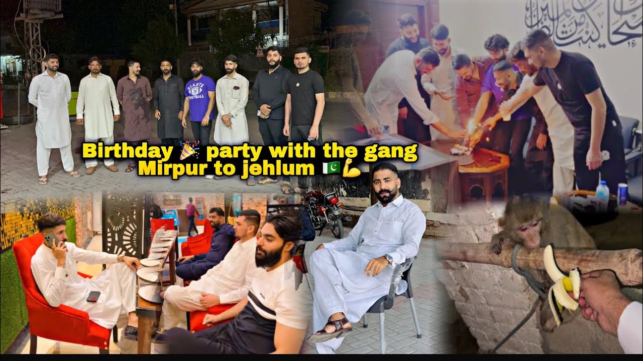 Mate’s Birthday / Jelum statelight town / Mirpur AJK 🇵🇰 / Umzz D / 2024
