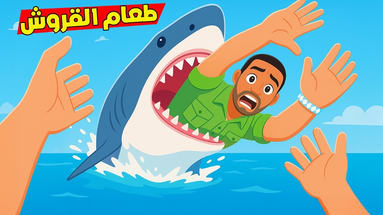 حاولت اقاتل اكبر قرش بالعالم !😱 الناس صاروا أكل للقروش !؟😭 Newtons Playground VR