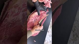 Same brisket. Same guy. Different knife. Watch the difference!🔪🔥🥩Link's in the description.