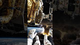 Watching Earth Burn From Space — No Way to Help #space #disaster #astronaut #earth #shorts