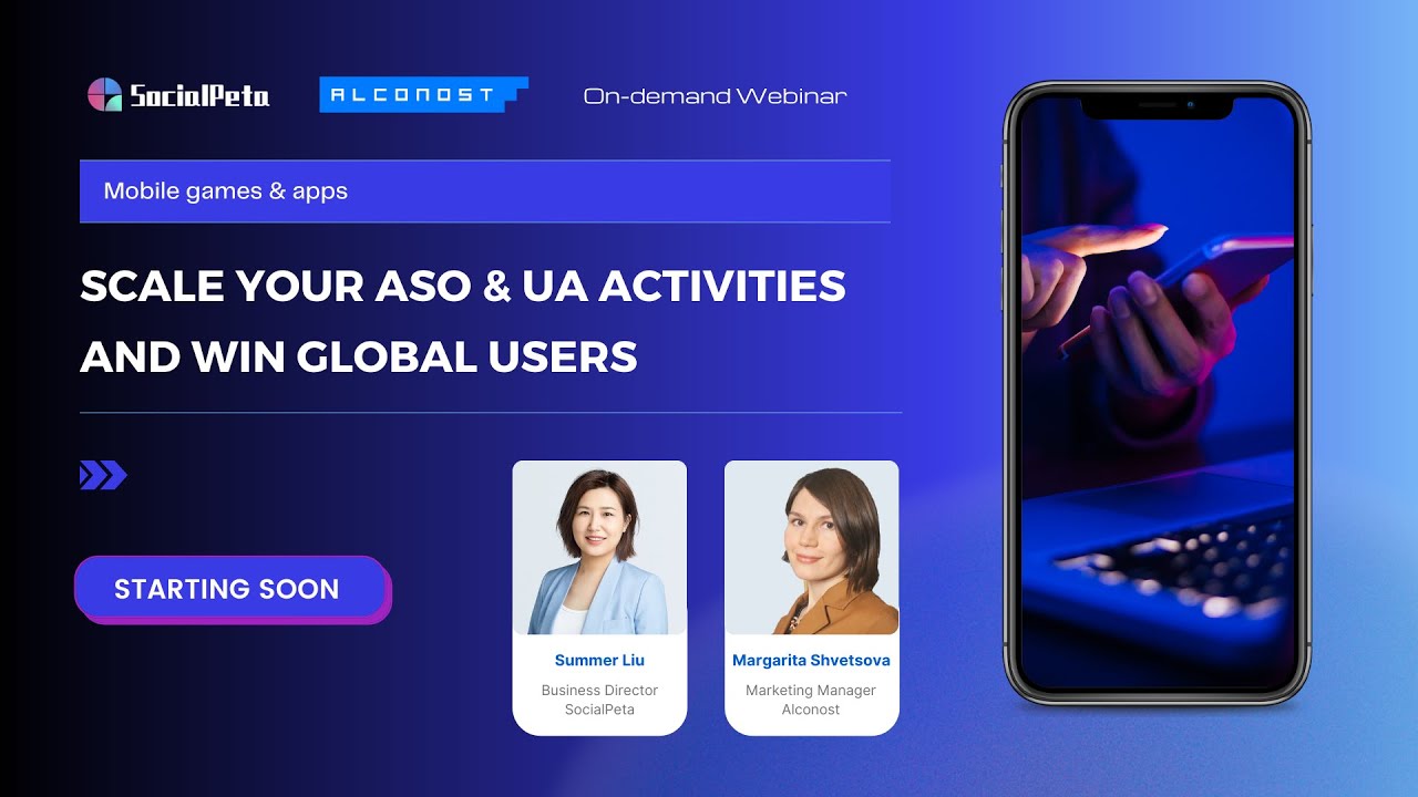 Scale your ASO & UA activities and win global users