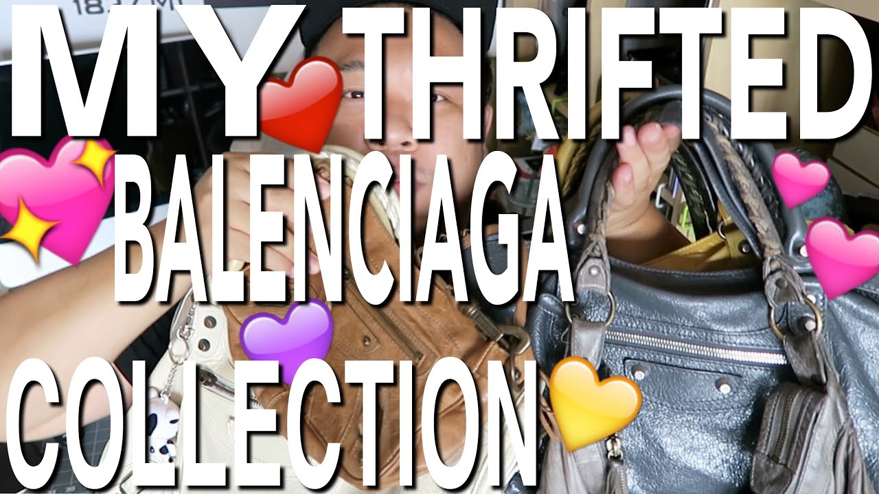 MY THRIFTED BALENCIAGA COLLECTION