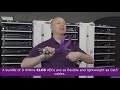 Credo HiWire CLOS AEC demo in World's First 96Tb Medium Cluster DDC