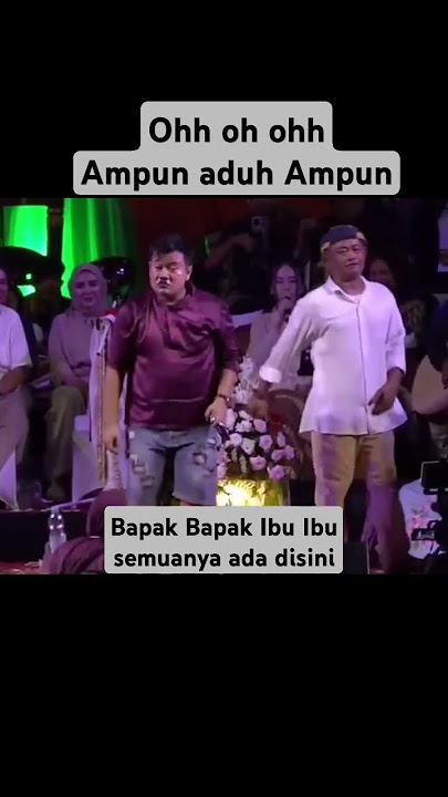 WA KANCIL JADI VOCALIS GIGI #lawakan #wakancil #kangdedimulyadi #trending #viralvideo