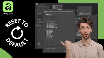 How to Reset Affinity to Default (No Reinstall Needed) | Quick Fix Tutorial