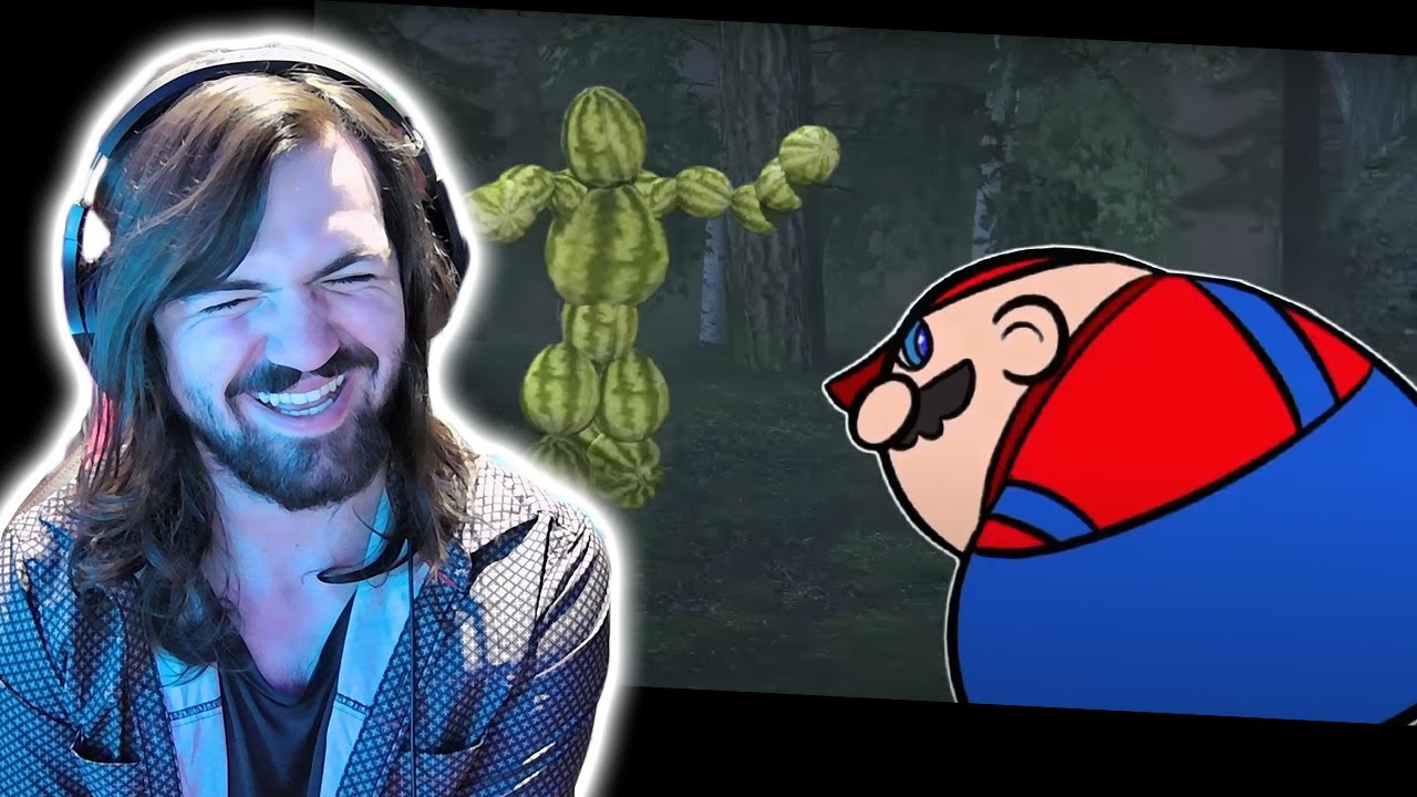 ЧТО ДЕЛАЕТ МАРИО?! - SMG4: Человек-арбуз