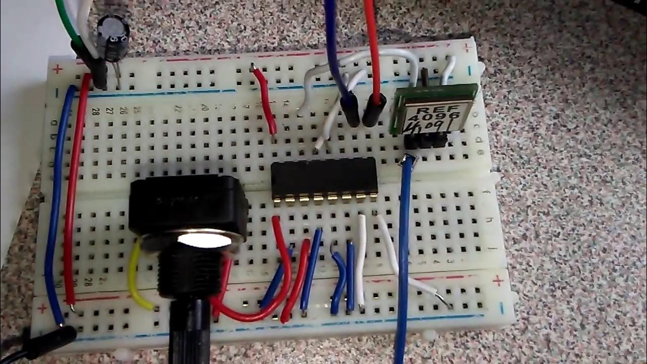PCF8591 8bit ADC with library, schematic and Code - YouTube