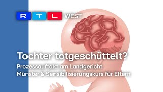 Tochter totgeschüttelt? Prozessauftakt und Sensibilisierungskurs | RTL WEST, 12.10.2023 screenshot 1