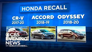 Honda recalls nearly 500,000 vehicles due to possible seatbelt issue