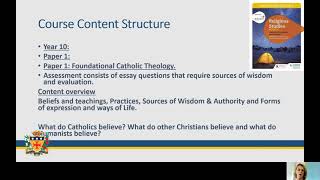 Year 9 Options Subject Presentation Religious Education