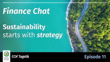 Finance chat | How to build a sustainable ESG reporting strategy