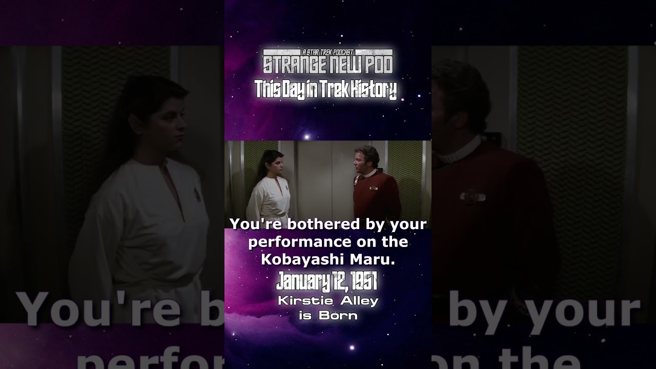 On this day in #startrek history, Kirstie Alley was born! #onthisday #otd