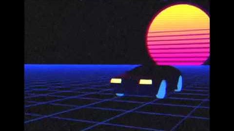 Retrowave animation