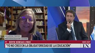 La casa rosada rechazó los dichos de Benegas Lynch sobre la educación