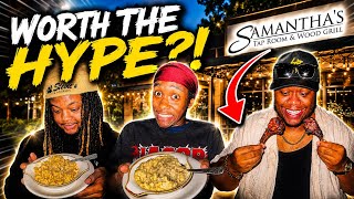 Trying One Of The Highest Rated Restaurants In Little Rock Arkansas (First Time Trying Samantha’s)