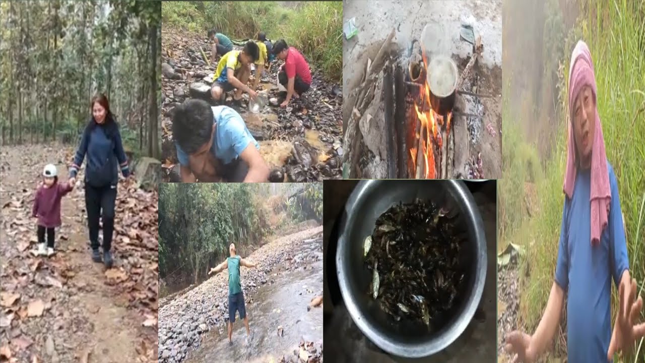 Family picnic at MENUNG RIVER❤️❤️❤️