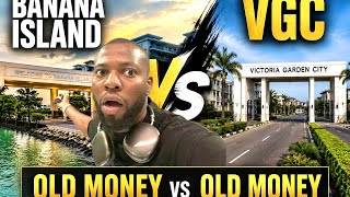 Inside LAGOS BILLIONAIRES ESTATES - BANANA ISLAND Vs VGC Victoria Garden City #lagos #nigeria