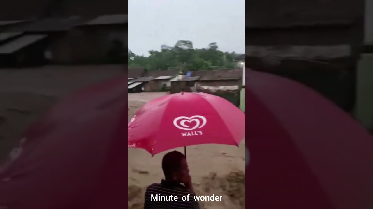 Flood in Indonesia; Two People Missing!