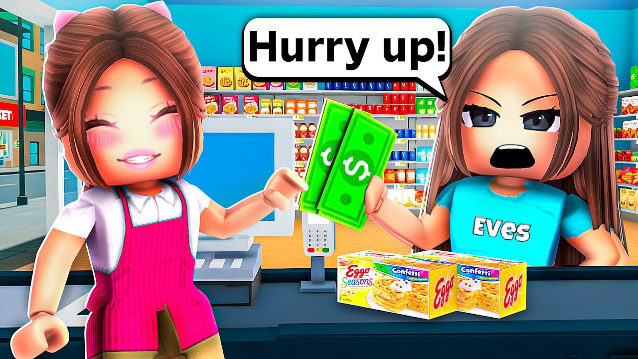 Мы открыли СУПЕРМАРКЕТ в Roblox!