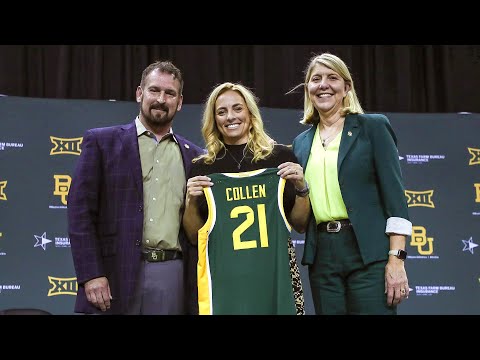 Baylor Basketball (W): Nicki Collen Introductory Press Conference ...
