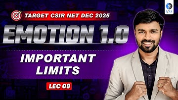 Important Limits | Real Analysis | CSIR NET Mathematics Dec 2025 | Ifas