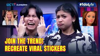 RECREATE STICKER HASILNYA AUTO NGAKAK #IDOLYFE #RCTIPlusOfficial