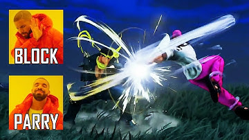 SFVAE - Justfog (Ryu) Full Parry on Spinning Mixer!