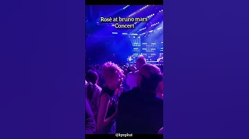 Thumbnail of Rosè at bruno mars concert #kpop #song ‎@roses_are_rosie  #blackpink #rose #rosè #brunomars #apt