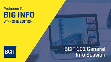 Big Info: At-Home Edition Fall 2020 | BCIT 101