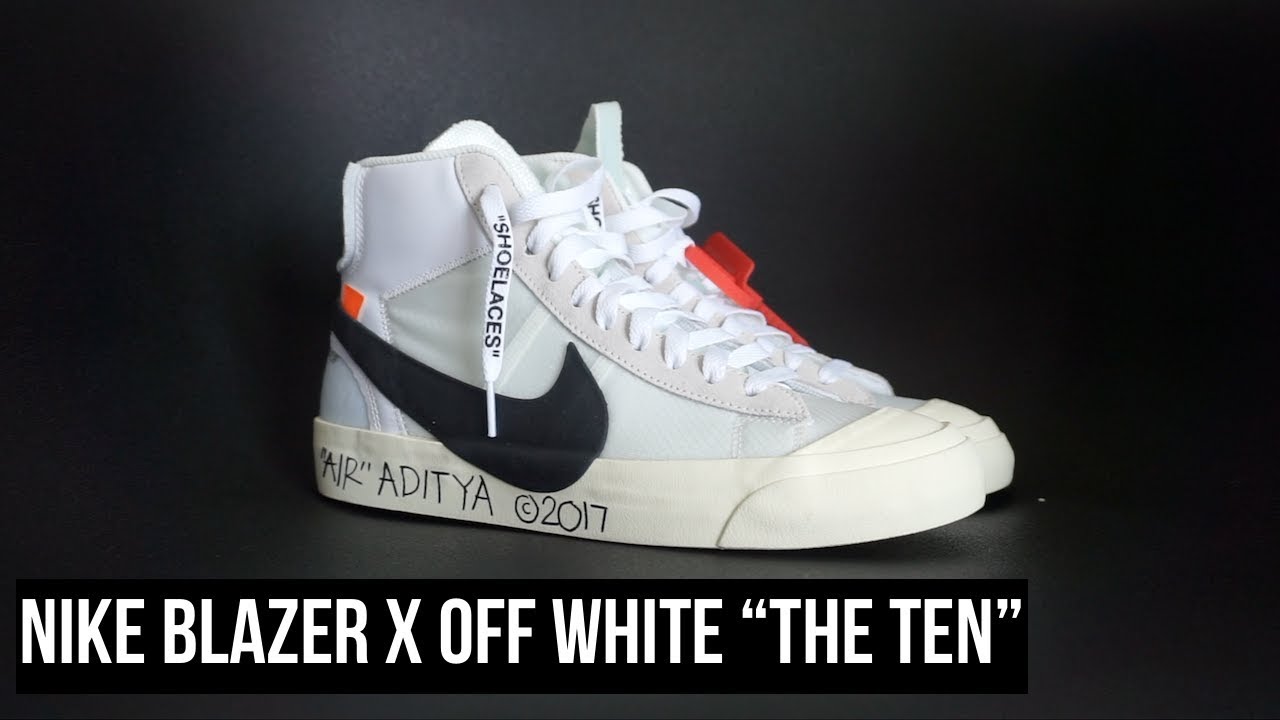 The Snkrs Nike Blazer X Off White The Ten Bhs Indonesia Youtube