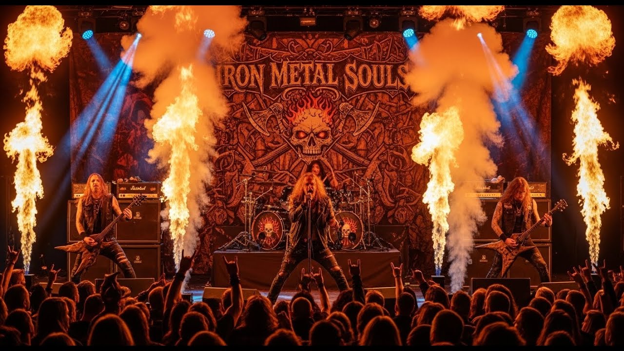 IRON METAL SOULS ⚡ Ritual of the Burning Stage | IRON METAL SOULS Metal Rampage