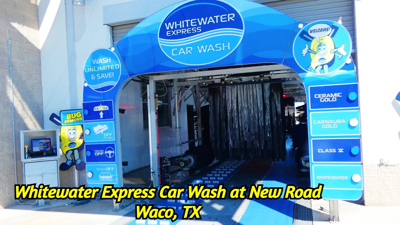 No. 9 Nice Car Wash at Whitewater Express Car Wash in Waco, TX New
