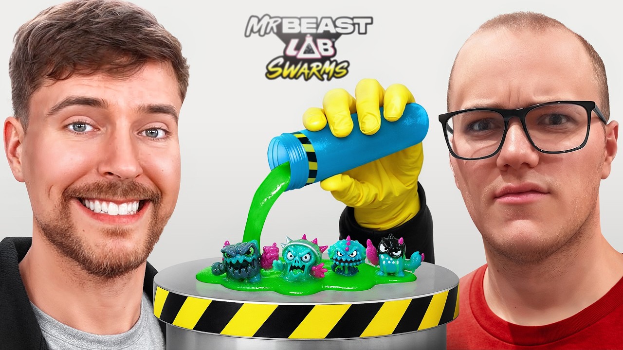 I Tried MrBeast's Lab Swarms Toys So You Don't Have To