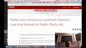 Will Redis 4 Machine Learning NOSQL be the next critical for new HFT anf Quant 2 0
