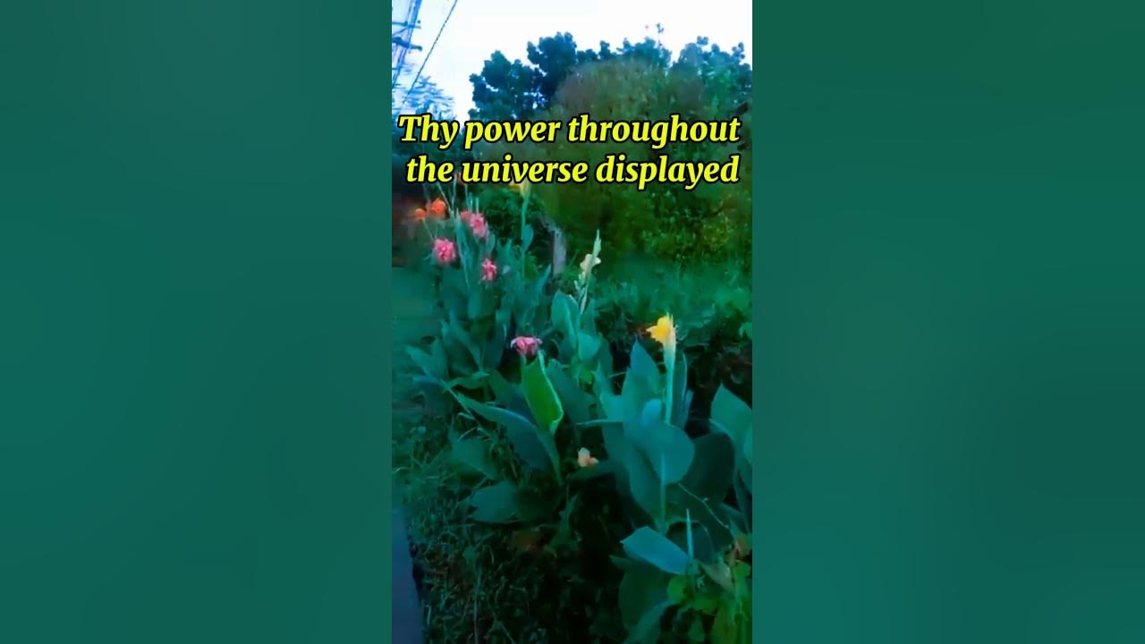 How Great Thou Art with lyrics