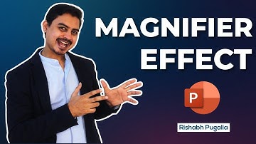 PowerPoint Magnifier Effect (PowerPoint Zoom Effect) 🔎