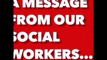 CSDNB Social Workers send a message to their students